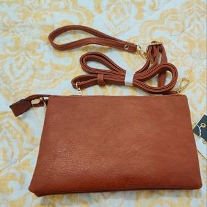 COPY - Vegan leather clutch/crossbody bag